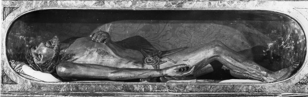 Cristo morto (statua) - ambito romano (sec. XVIII)